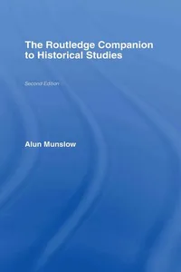 Routledge Companion to Historical Studies