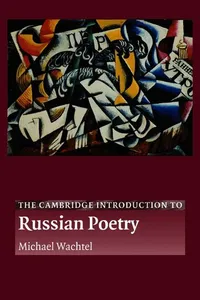 The Cambridge Introduction to Russian Poetry