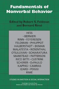Fundamentals of Nonverbal Behavior