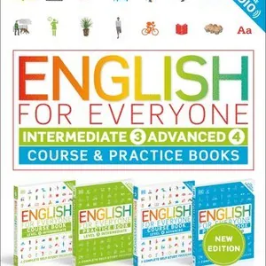 English for Everyone Intermediate and Advanced Box Set