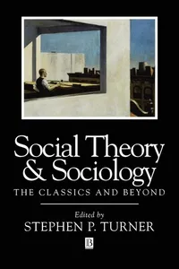 Social Theory and Sociology