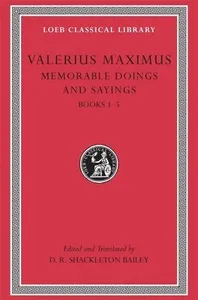 Memorable Doings and Sayings, Volume I