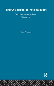 Old Estonian Folk Religion