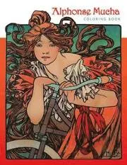Alphonse Mucha Colouring Book