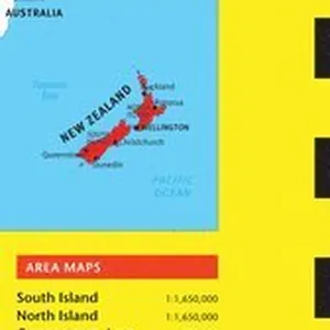 New Zealand Travel Map Fourth Edition