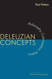 Deleuzian Concepts