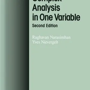 Complex Analysis in One Variable