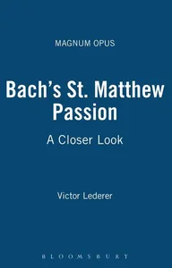 Bach's St. Matthew Passion