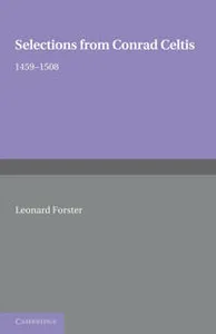 Selections from Conrad Celtis