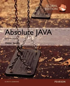 Absolute Java, Global Edition