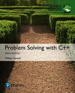 Problem Solving with C++, Global Edition