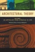 Architectural Theory, Volume 1