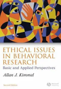 Ethical Issues in Behavioral Research