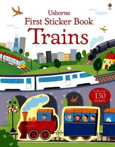First Sticker Book Trains
