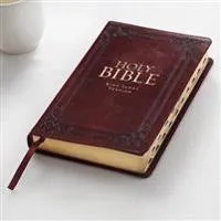 KJV Standard Size Thumb Index Edition: Burgundy