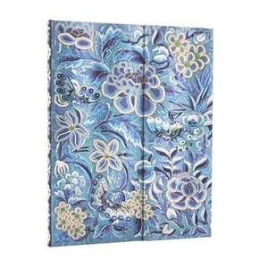 Anteckningsbok Paperblanks Ultra olinjerad wrap - Blue Willow