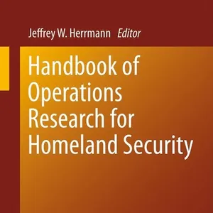 Handbook of Operations Research for Homeland Security