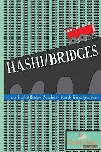 Hashi/Bridges: 100 Hashi/Bridges Puzzles in 2 different grid sizes