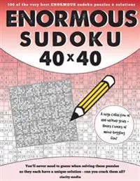 40x40 Enormous Sudoku: 100 Puzzles and Solutions