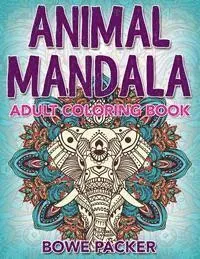 Animal Mandala: Adult Coloring Book