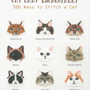 Cat Lady Embroidery