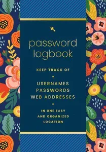 Password Logbook (Hip Floral)