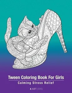 Tween Coloring Book for Girls