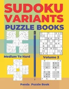 Sudoku Variants Puzzle Books Medium To H