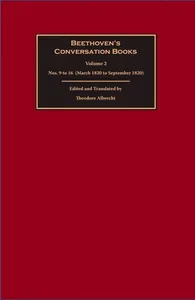 Beethoven's Conversation Books Volume 2