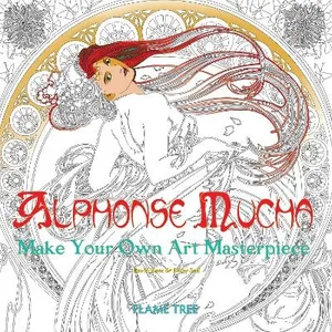 Alphonse Mucha (art Colouring Book)