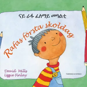 Rafas första skoldag (tigrinska och svenska)