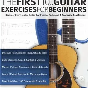 First 100 Guitar Exercises for Beginners