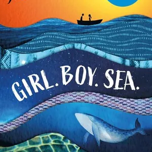 Girl. Boy. Sea.