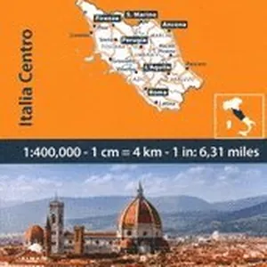 Italy Centre - Michelin Regional Map 563