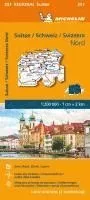 Suisse Nord - Michelin Regional Map 551