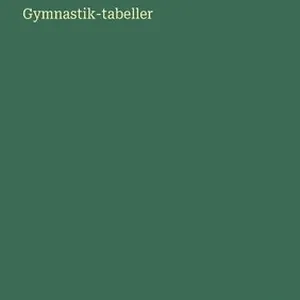 Gymnastik-tabeller