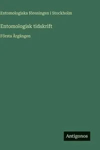 Entomologisk tidskrift
