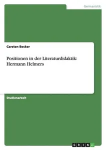 Positionen in der Literaturdidaktik