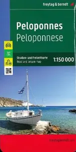 Peloponnes Road and Leisure Map 1:150,000