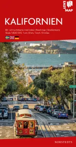 Kalifornien Easymap - Skala 1-800.000