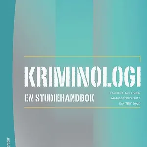 Kriminologi : en studiehandbok