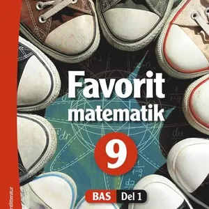 Bas Favorit matematik 9 Elevpaket - Tryckt bok + Digital elevlicens 12 mån