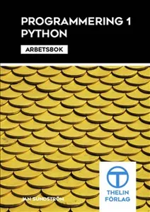 Programmering 1 med Python - Arbetsbok