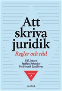 Att skriva juridik : regler och råd