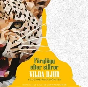 Färglägg Efter Siffror. Vilda Djur