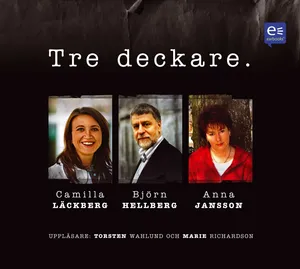Tre deckare, Ljudbok