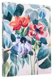 Anteckningsbok A5 linjerad Tulpaner