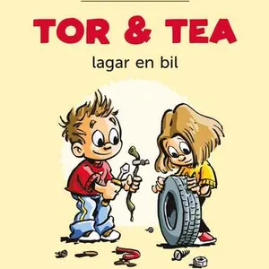 Tor och Tea lagar en bil