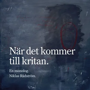 När det kommer till kritan, Ljudbok