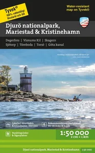 Djurö Mariestad Kristinehamn 1:50.000